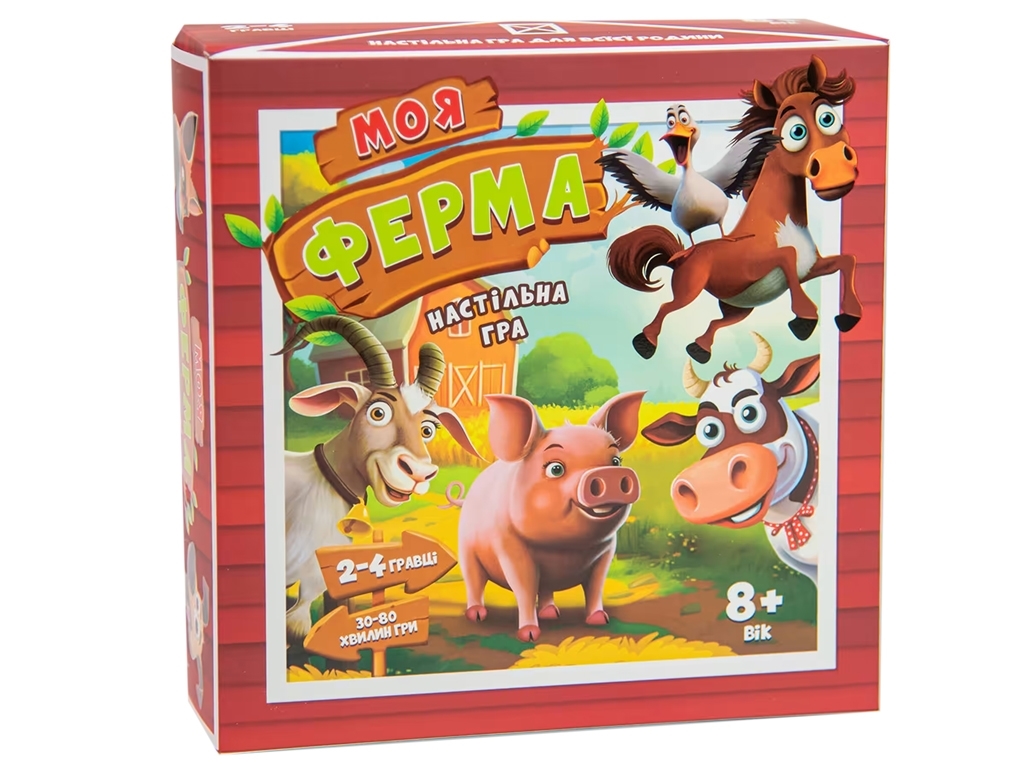 Настольная развлекательная игра Моя ферма, Strateg