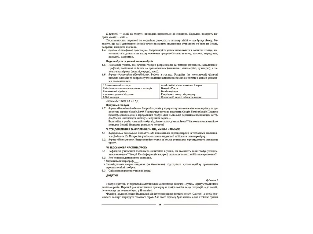 Посібник «Мій конспект. Географія», 6 клас, Г. Д. Довгань, Основа