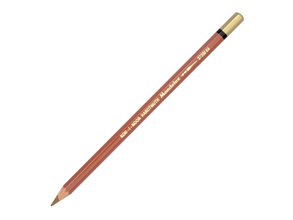 Олівець акварельний MONDELUZ burnt ochre. Koh-i-Noor 3720/64