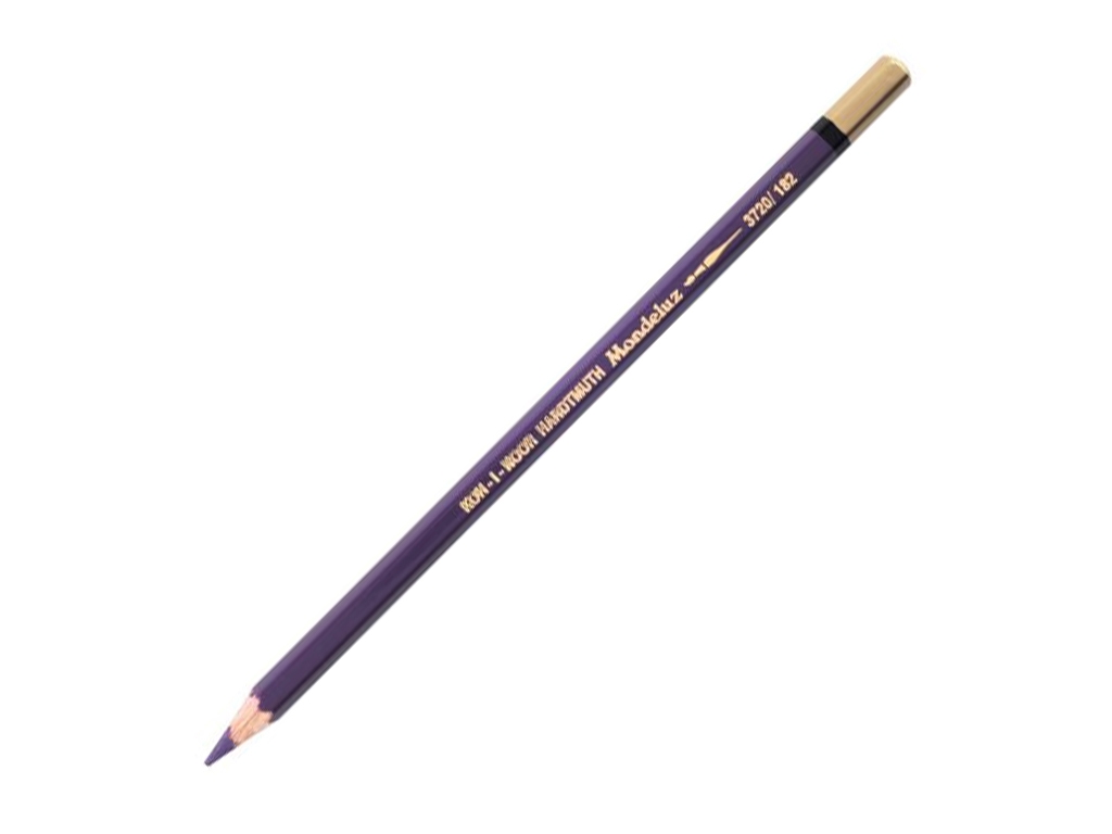 Акварельный карандаш Mondeluz, мягкий грифель 3,8 мм, dark violet