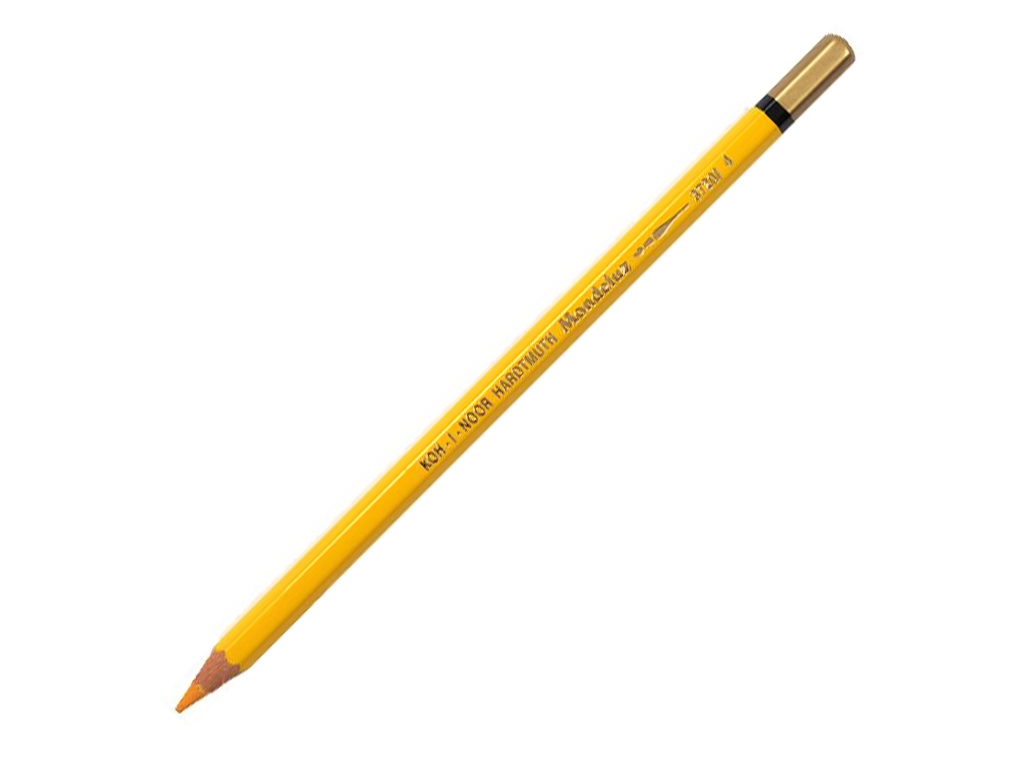 Акварельный карандаш Mondeluz, мягкий грифель 3,8 мм, dark yellow