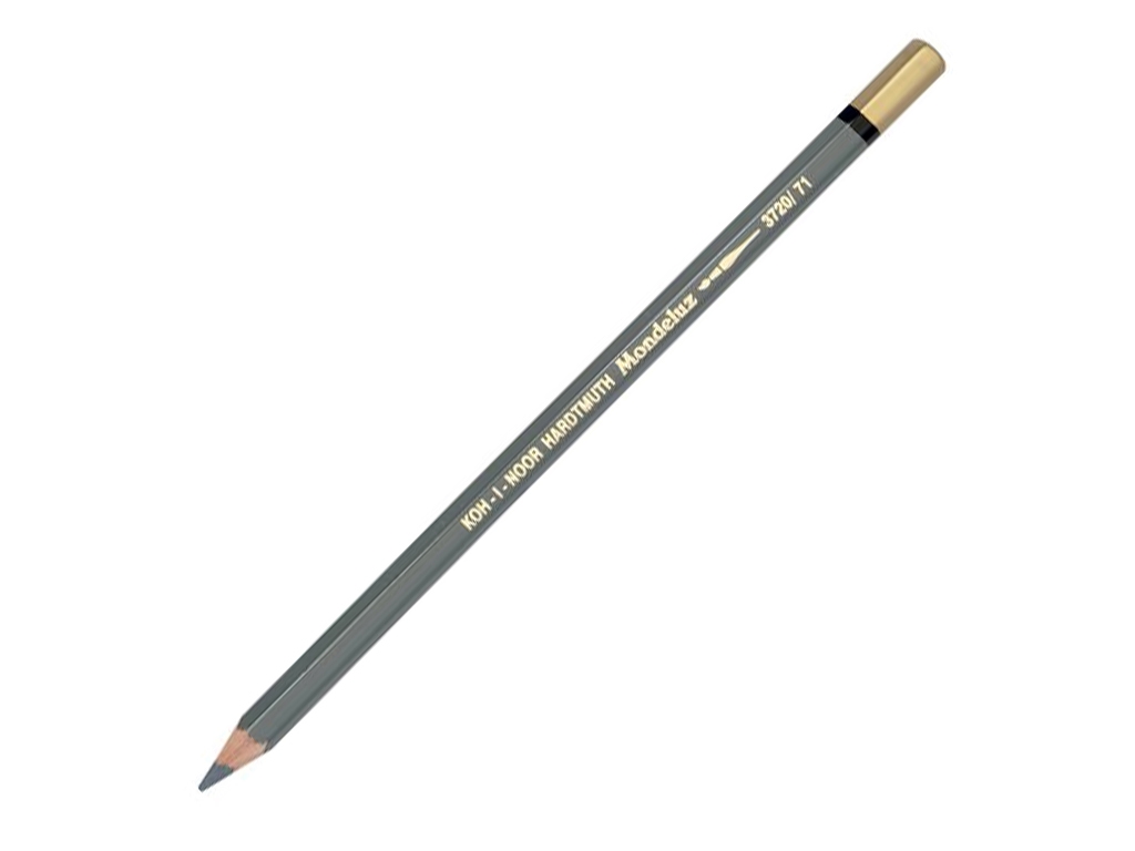 Карандаш акварельный MONDELUZ medium grey. Koh-i-Noor 3720/71