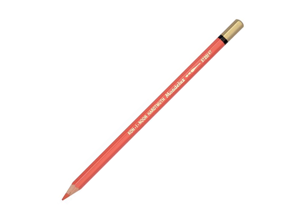 Карандаш акварельный MONDELUZ scarlet red 3,8 мм, Koh-i-Noor