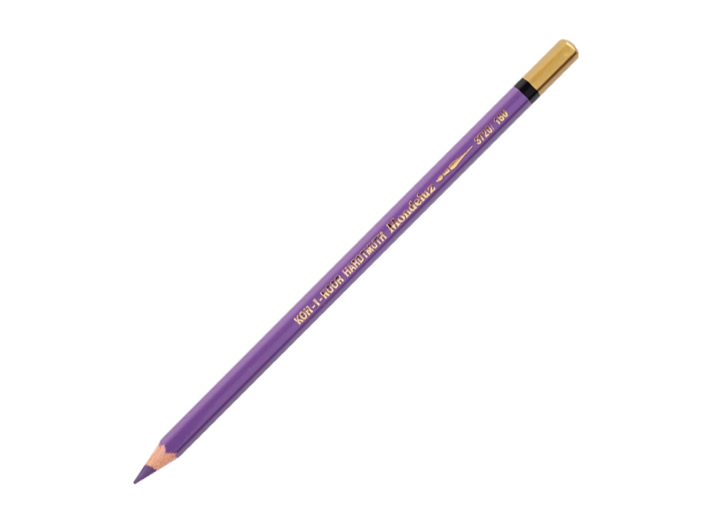 Акварельный карандаш Mondeluz, мягкий грифель 3,8 мм, lavender violet dark
