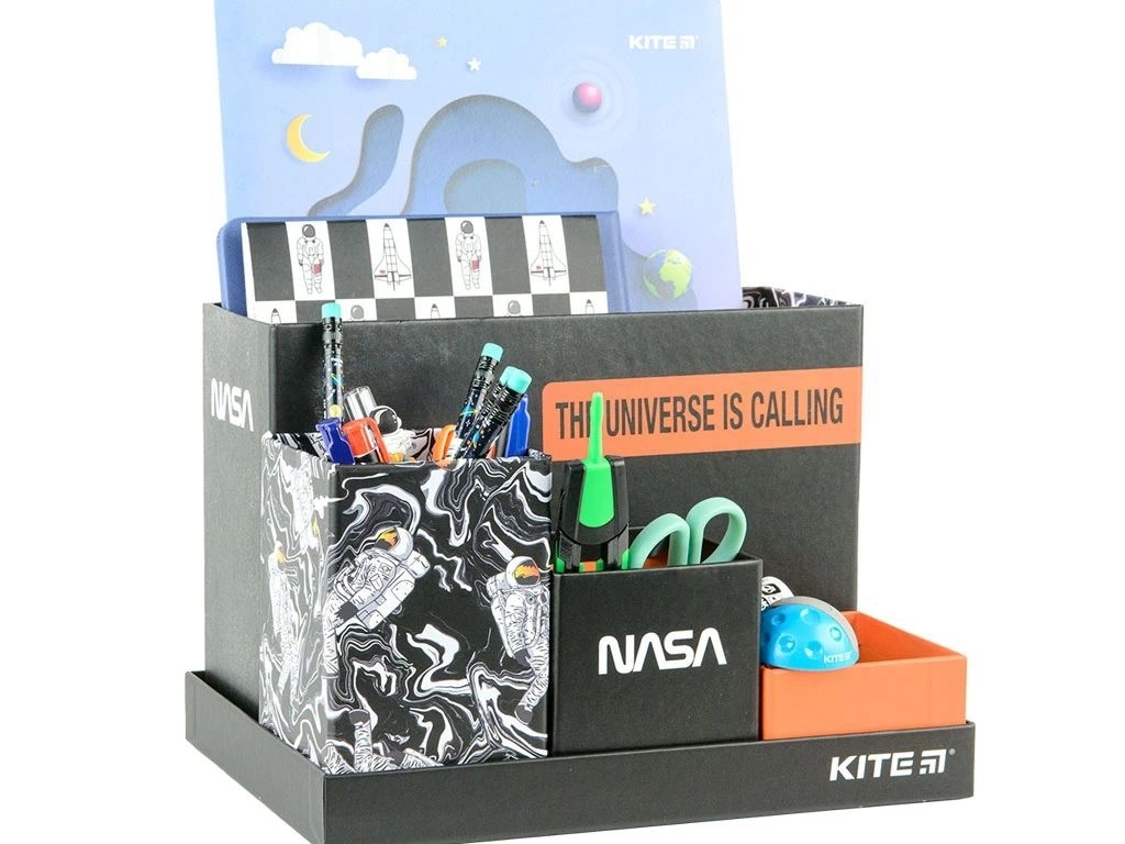 Органайзер настольный NASA, 5 предметов, Kite