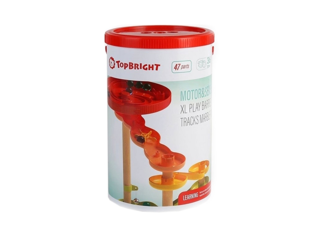 Конструктор лабіринт для кульок з різнокольоровими доріжками, 10 деталей