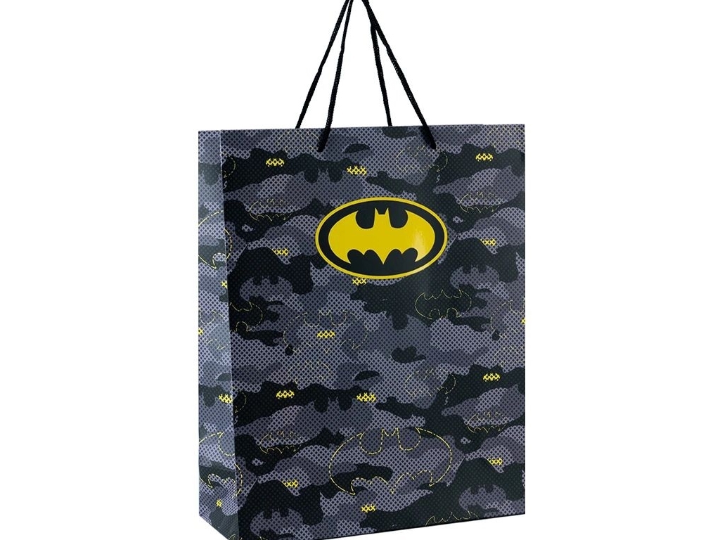 Пакет бумажный подарочный DC Batman 26х32см, Kite