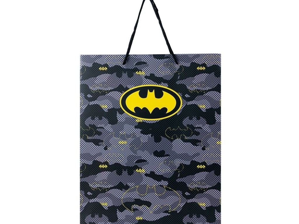 Пакет бумажный подарочный DC Batman 26х32см, Kite