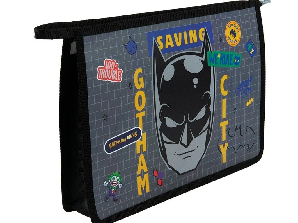 Папка на молнии A4+ DC Batman, Kite