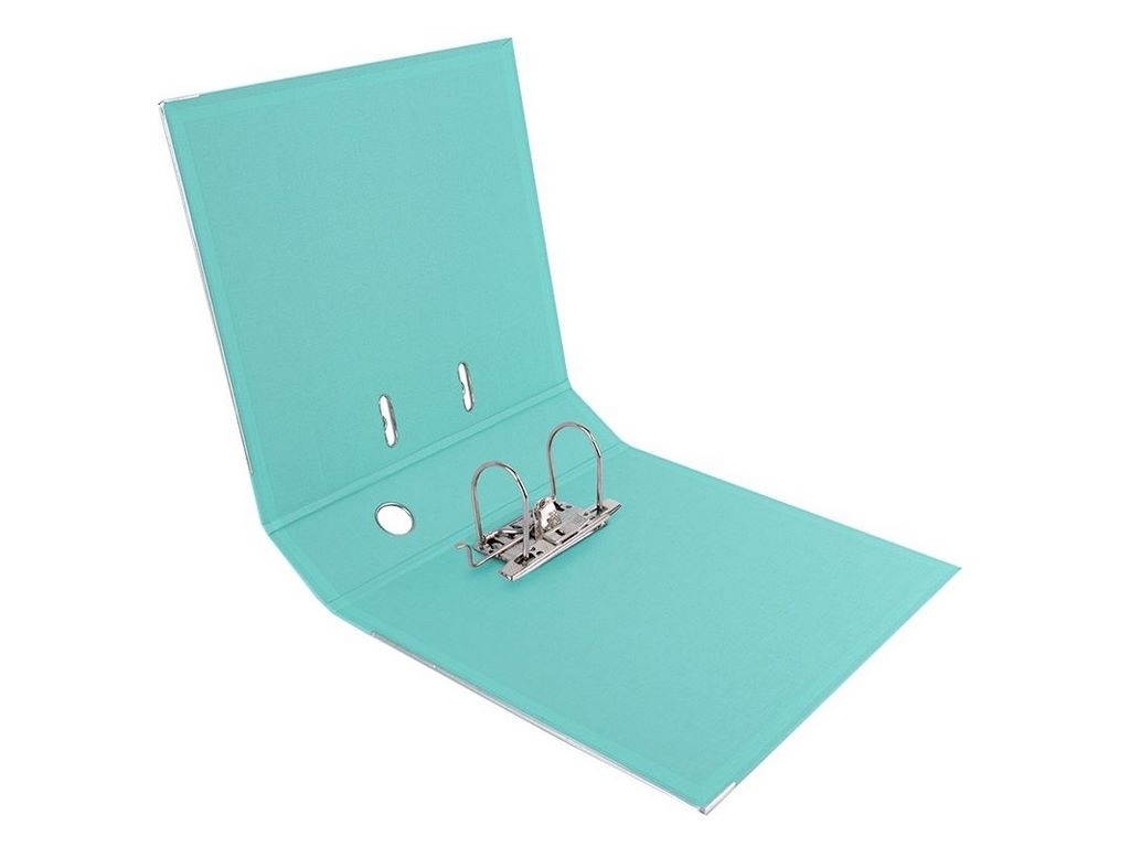 Папка-реєстратор Axent Delta D1712-18C, двостороння, A4, 75 мм, зібрана, Pastelini м'ятна