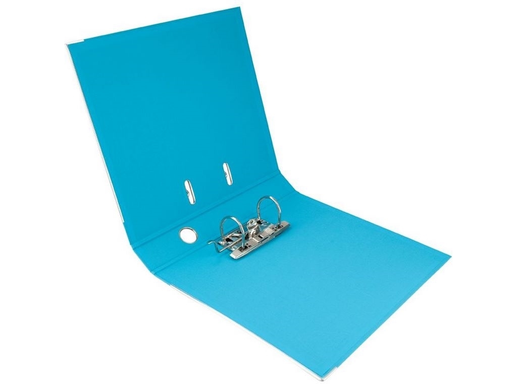 Папка-регистратор Axent Delta D1712-29C, двухсторонняя, A4, 75 мм, собранная, светло-голубая
