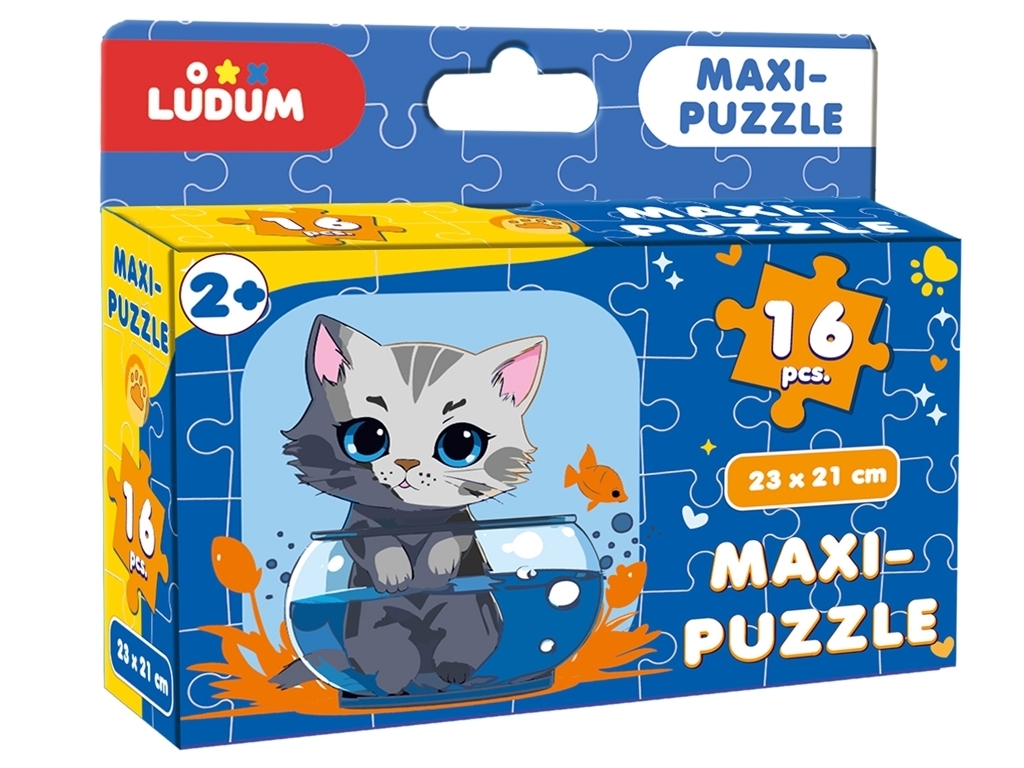 Пазл Макси-пазл Котик 1. Ludum