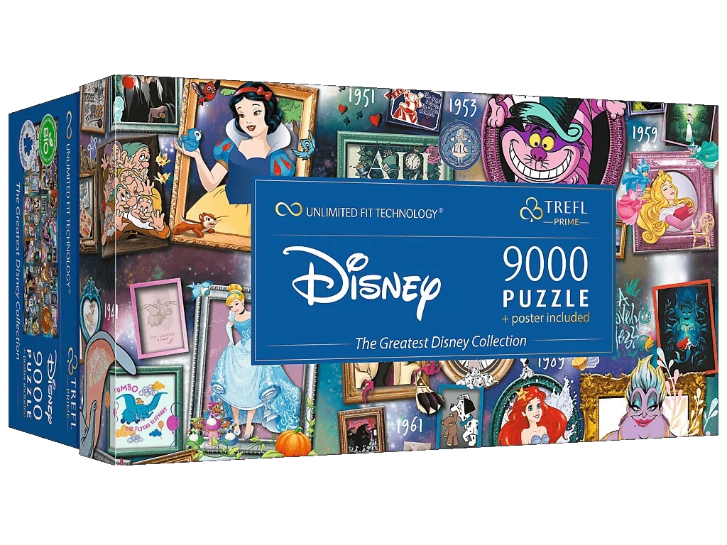 Пазл Trefl Prime Disney Бескрайняя коллекция, 9000 элементов