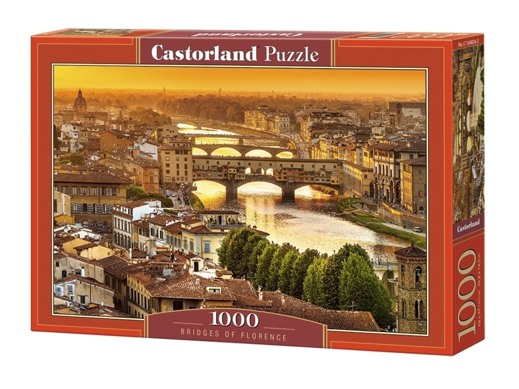 Пазлы Bridges of Florence, 1000 элементов, Касторленд C-104826
