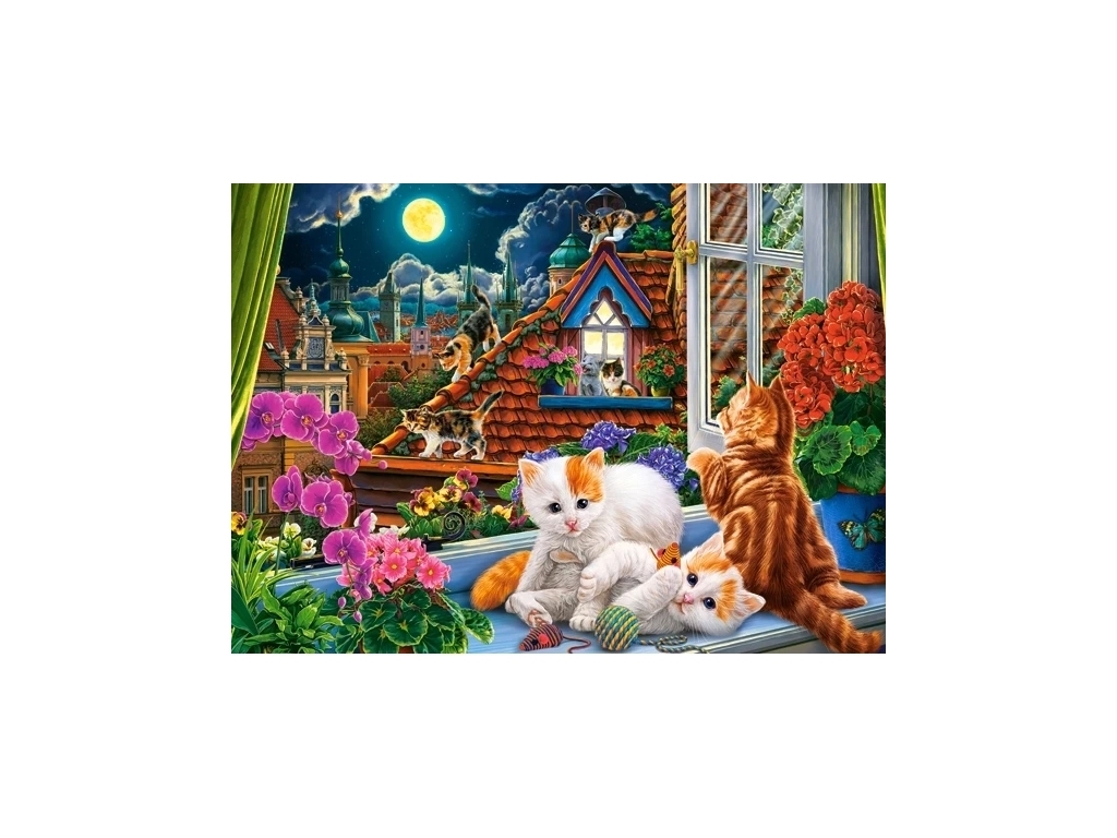 Пазлы Очаровательные котята, 180 элементов, Castorland B-018499