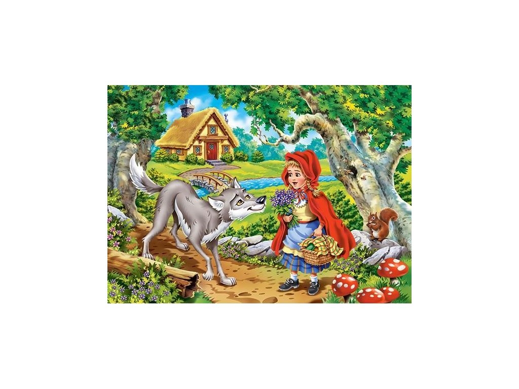 Пазли Червона шапочка, 60 елементів, Castorland В-066117