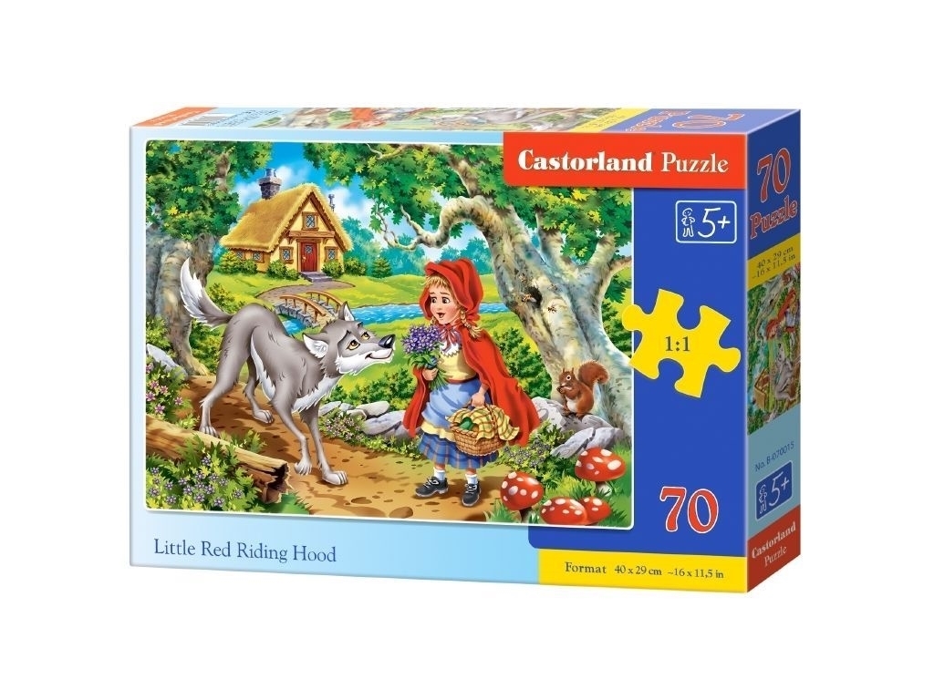Пазли Червона Шапочка, 70 елементів, Castorland В-070015