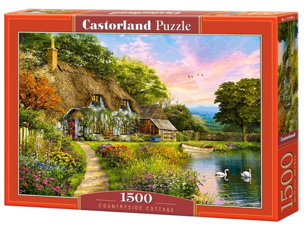 Пазлы Countryside Cottage, 1500 элементов, Castorland