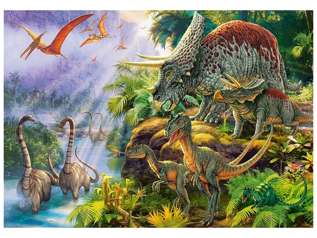 Пазли Dinosaur Valley, 500 елементів, Castorland B-53643