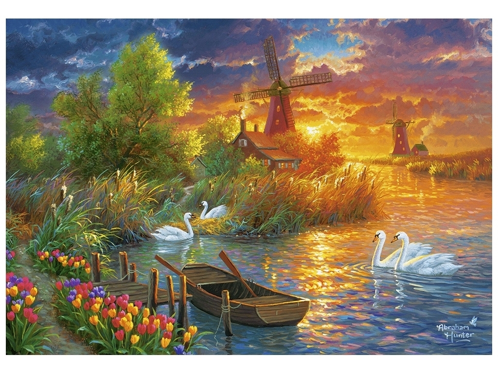 Пазлы Dutch Idyll, 1000 элементов, Castorland