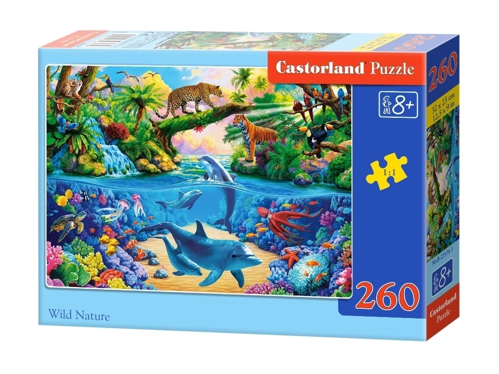 Пазли Дика природа, 260 елементів, Castorland B-27576