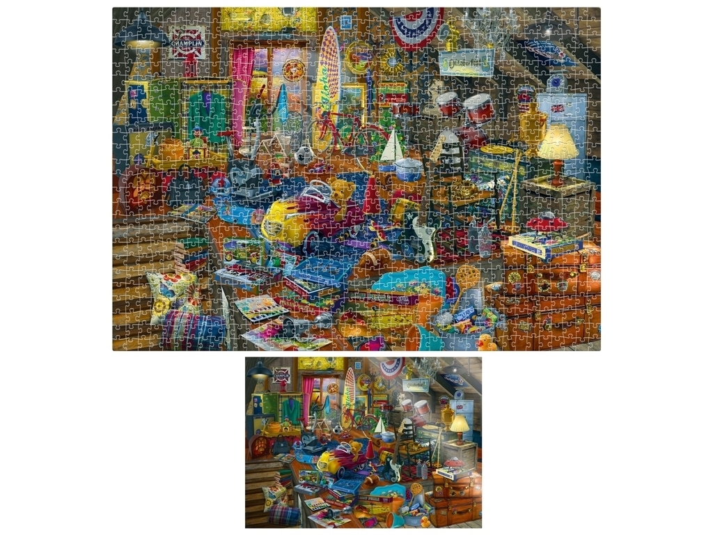 Пазли Дитяча кімната, 1000 елементів, De,tail DT1000-09
