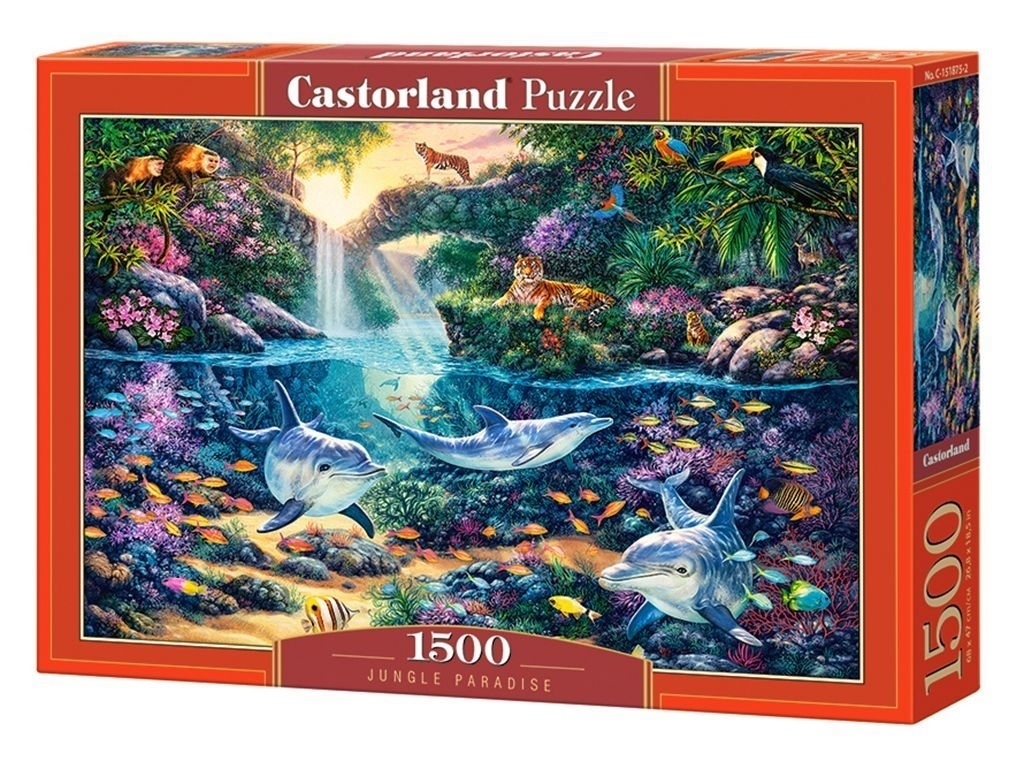 Пазлы Джунгли 1500 элементов, Castorland