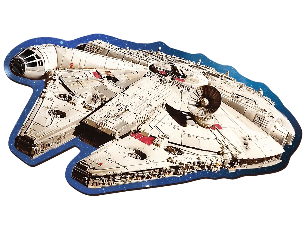 Дерев’яний пазл Trefl Wood Craft Star Wars Тисячолітній сокіл, 160 елементів