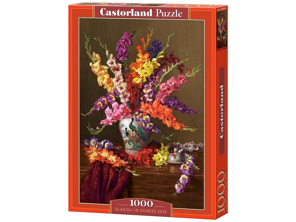 Пазлы Гладиолусы в китайском весе, 1000 элементов, Castorland