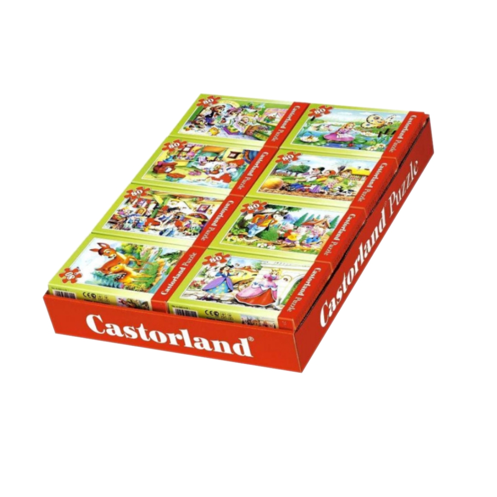 Пазлы Сказки, 80 элементов, Castorland