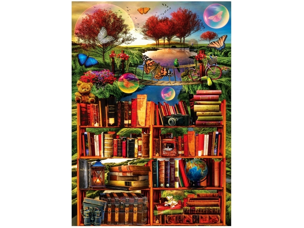 Пазли Книжковий світ, 1500 елементів, Anatolian 4571