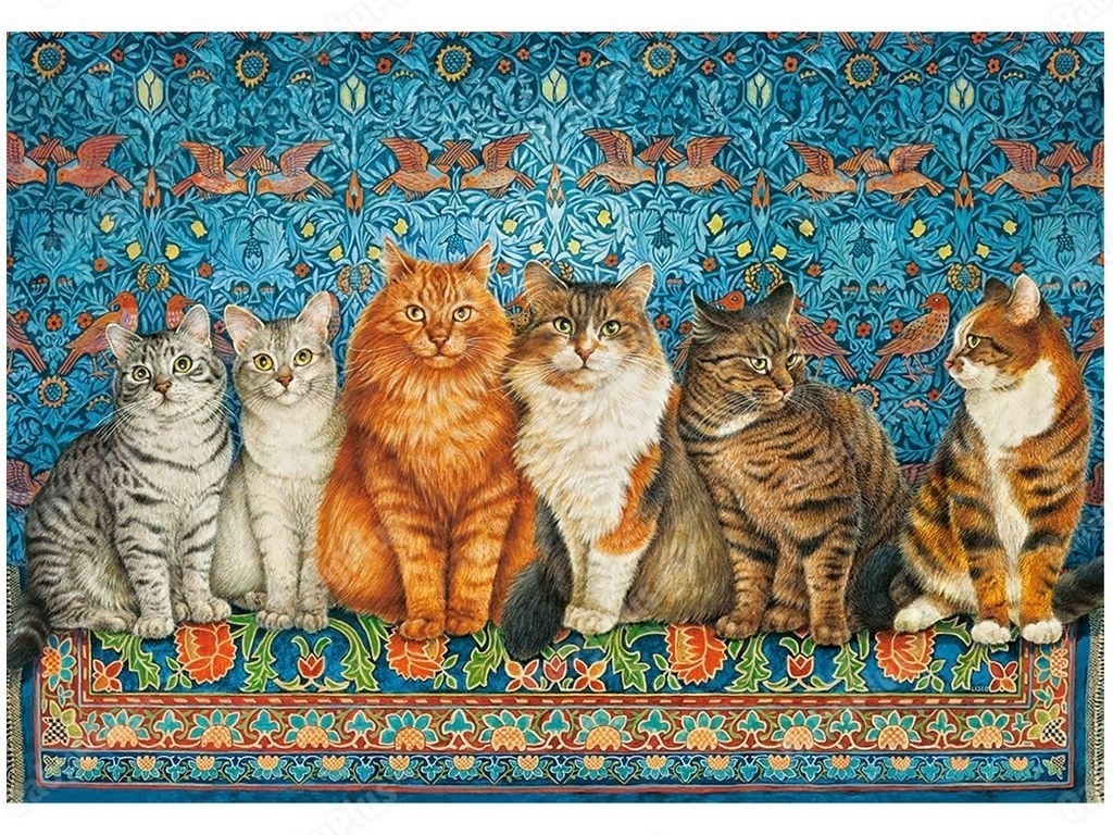 Пазлы Коты Аристократы 500 элементов, Castorland
