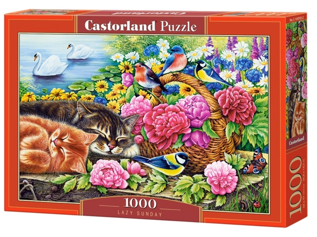 Пазли Lazy Sunday, 1000 елементів, Castorland C-104765
