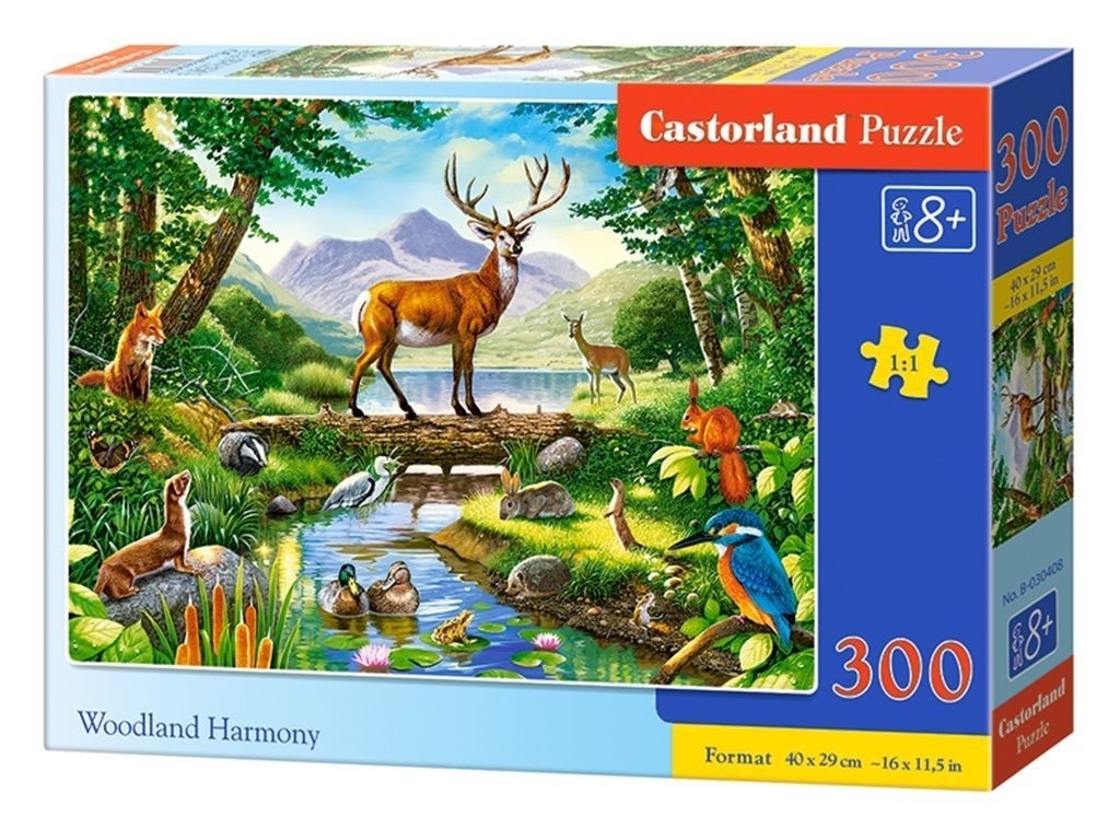 Пазлы Лесная гармония 300 элементов, Castorland B-030408