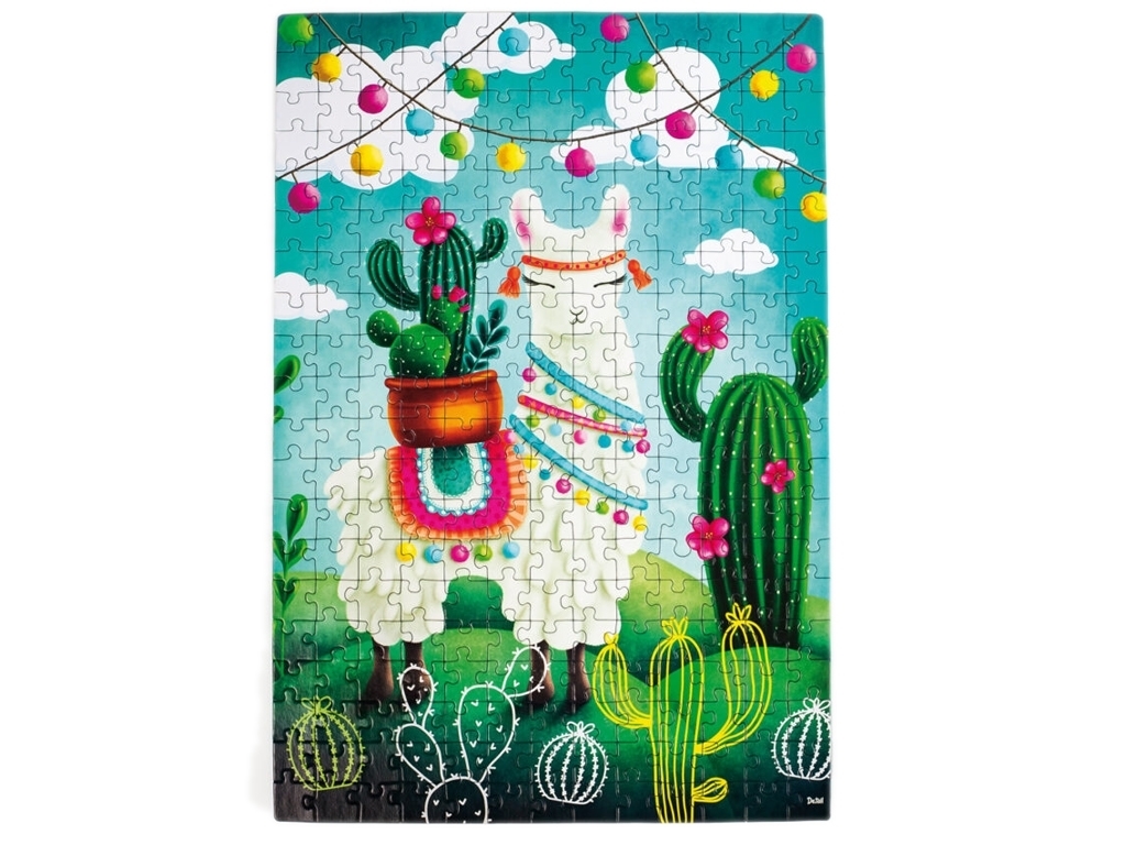 Пазлы Llama cutie, 260 элементов, De,tail DT200-02