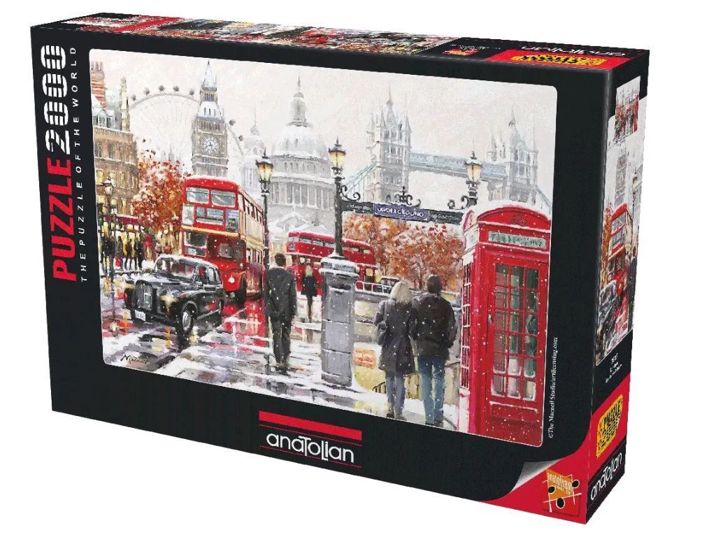 Пазлы Лондон, 2000 элементов, Anatolian 3937