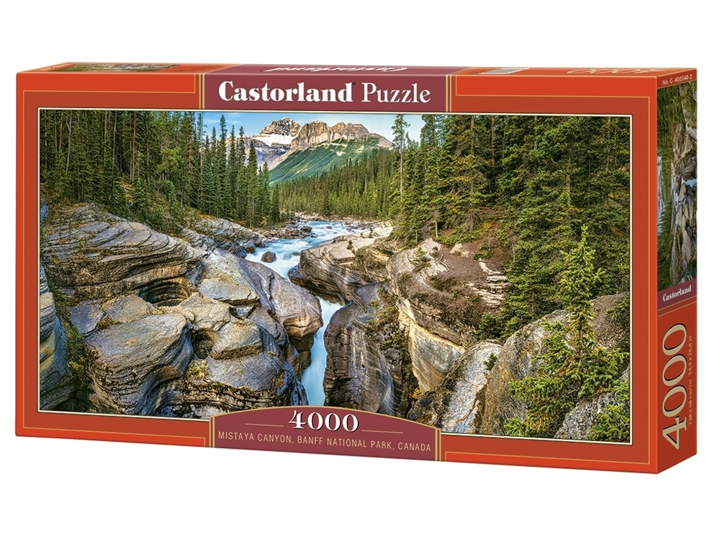 Пазлы Mistaya Canyon, Banff National Park, Canada, 4000 элементов, Castorland