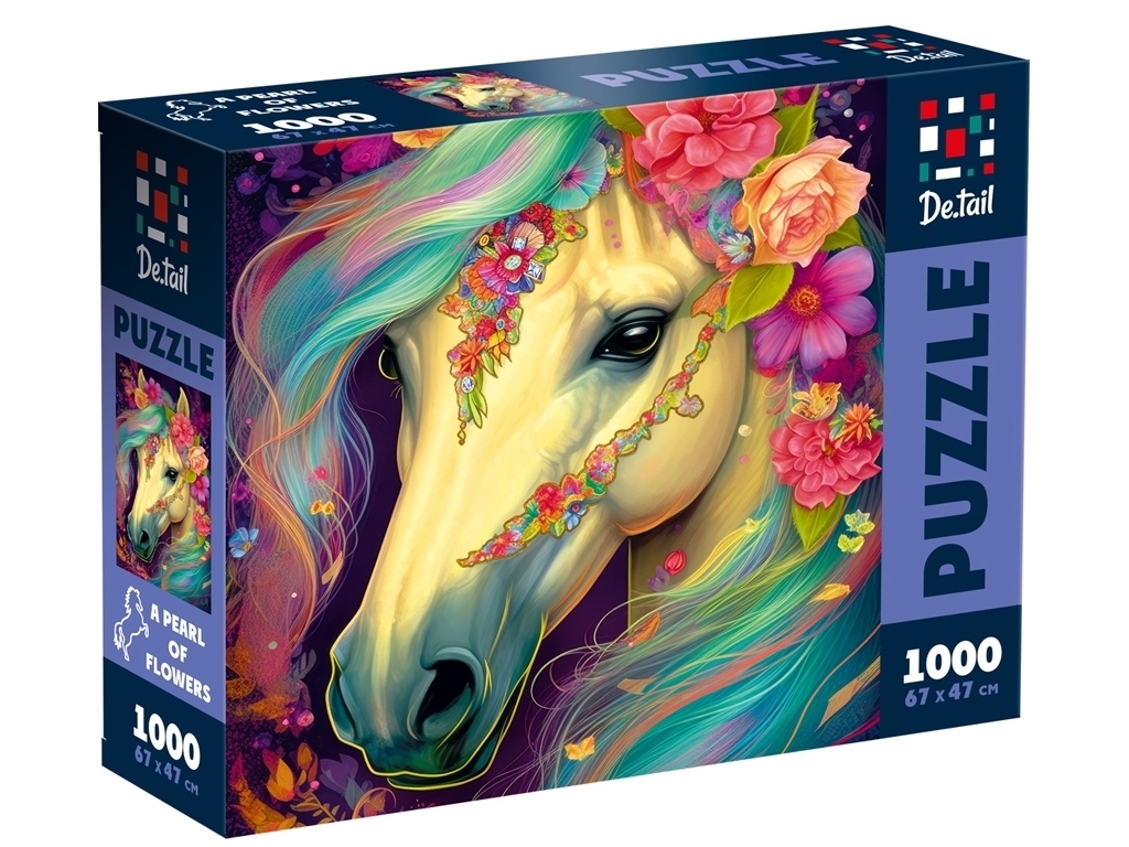 Пазлы Жемчужина цветов 1000 деталей, De,tail DT1000-12