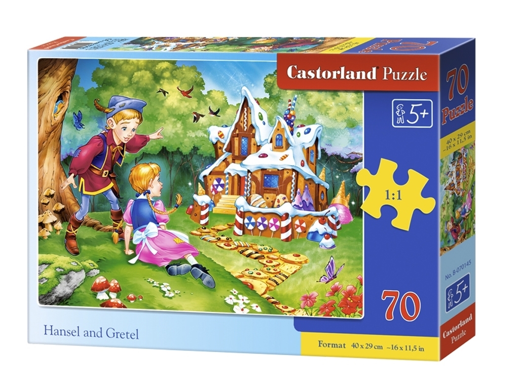 Пазлы Пряничный домик, 70 элементов, Castorland B-070145