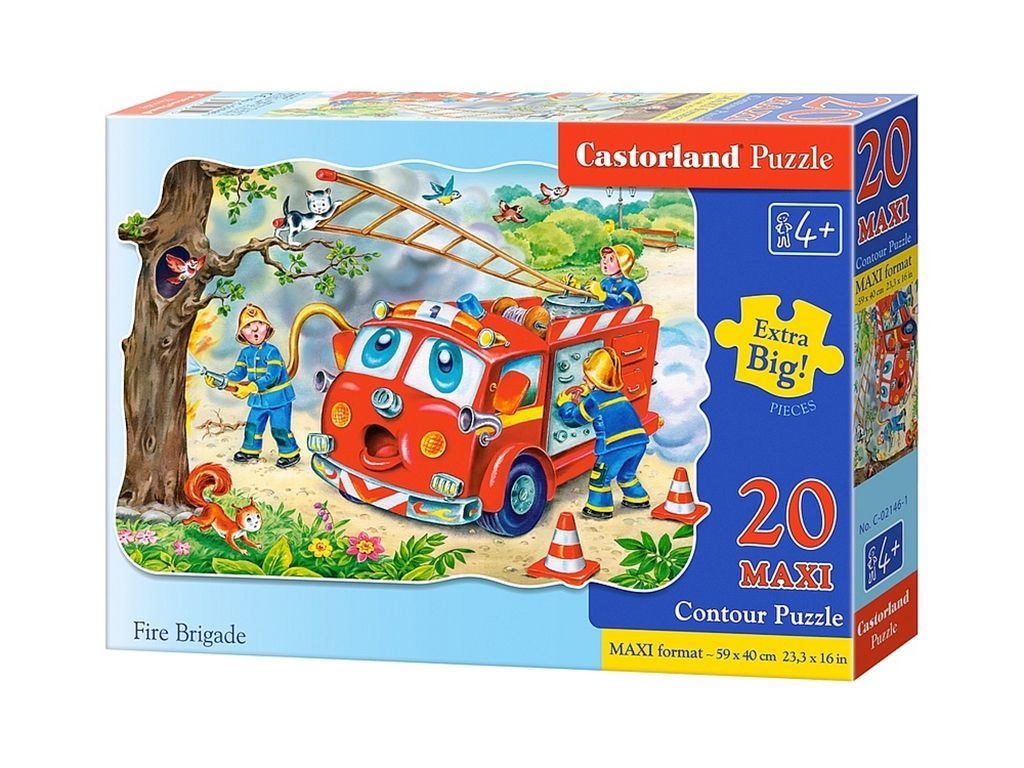 Пазлы Спасатели, 20 элементов, Castorland С-02146