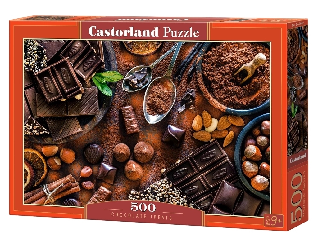 Пазлы Шоколадное лакомство, 500 элементов, Castorland