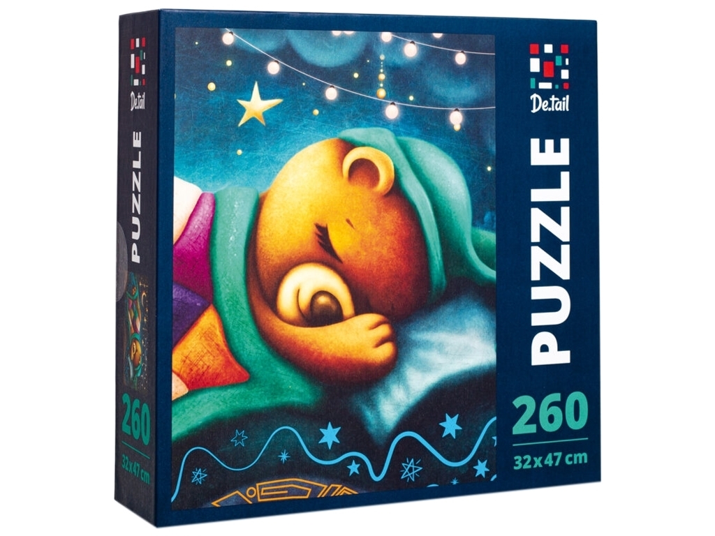 Пазлы Sleeping bear, 260 элементов, De,tail DT200-01