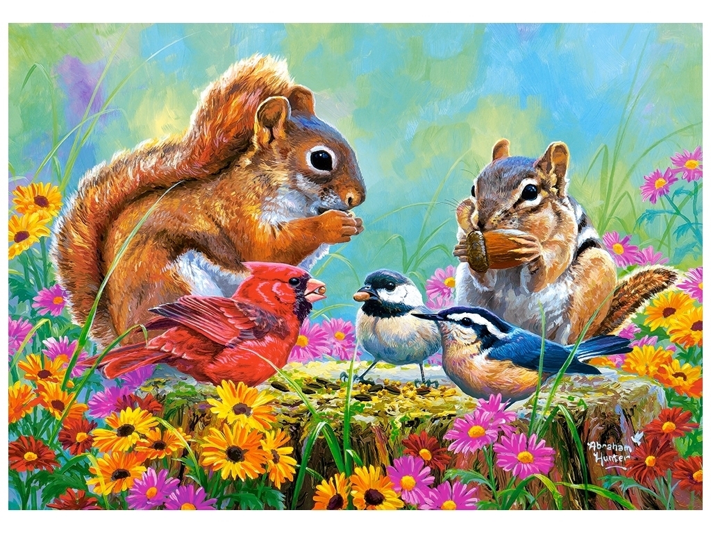 Пазлы Snack Time, 500 элементов, Castorland B-53612