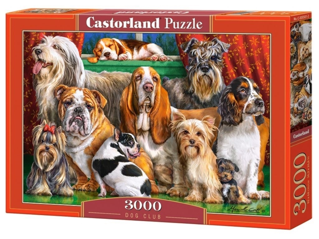 Пазли Собаки, 3000 елементів, Castorland