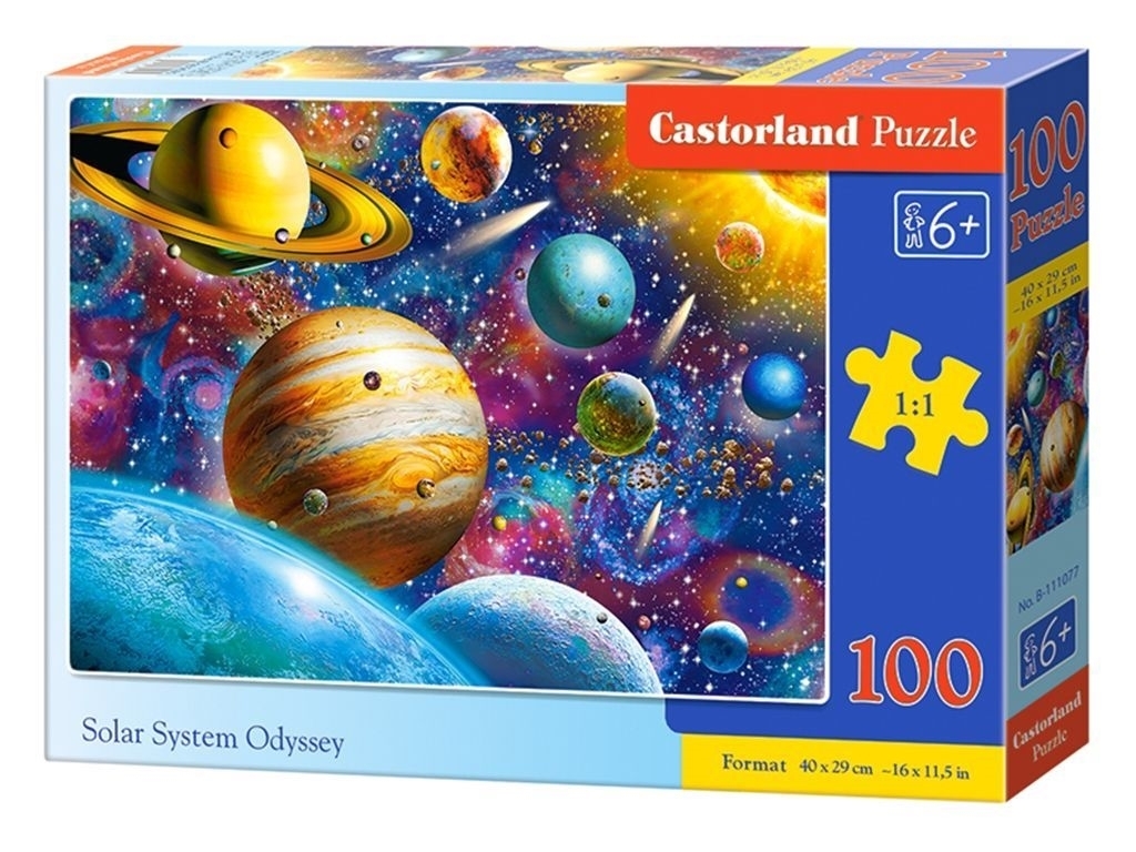 Пазли Сонячна система 100 елементів, Castorland B-111077