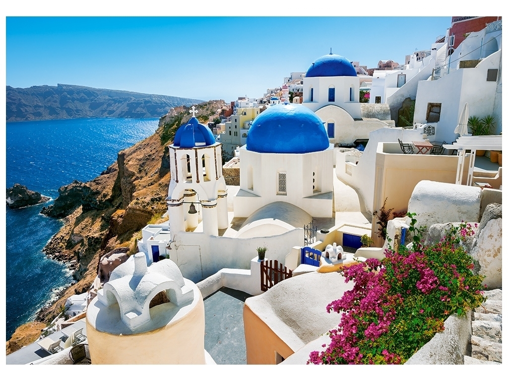 Пазли Summer in Santorini, 500 елементів, Castorland B-53575