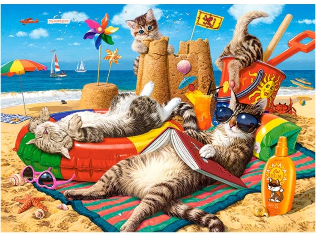 Пазлы Summer Vibes, 300 элементов, Касторленд B-030460