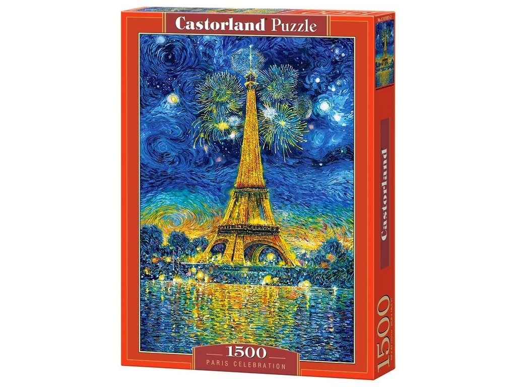 Пазлы Праздник в Париже 1500 элементов, Castorland
