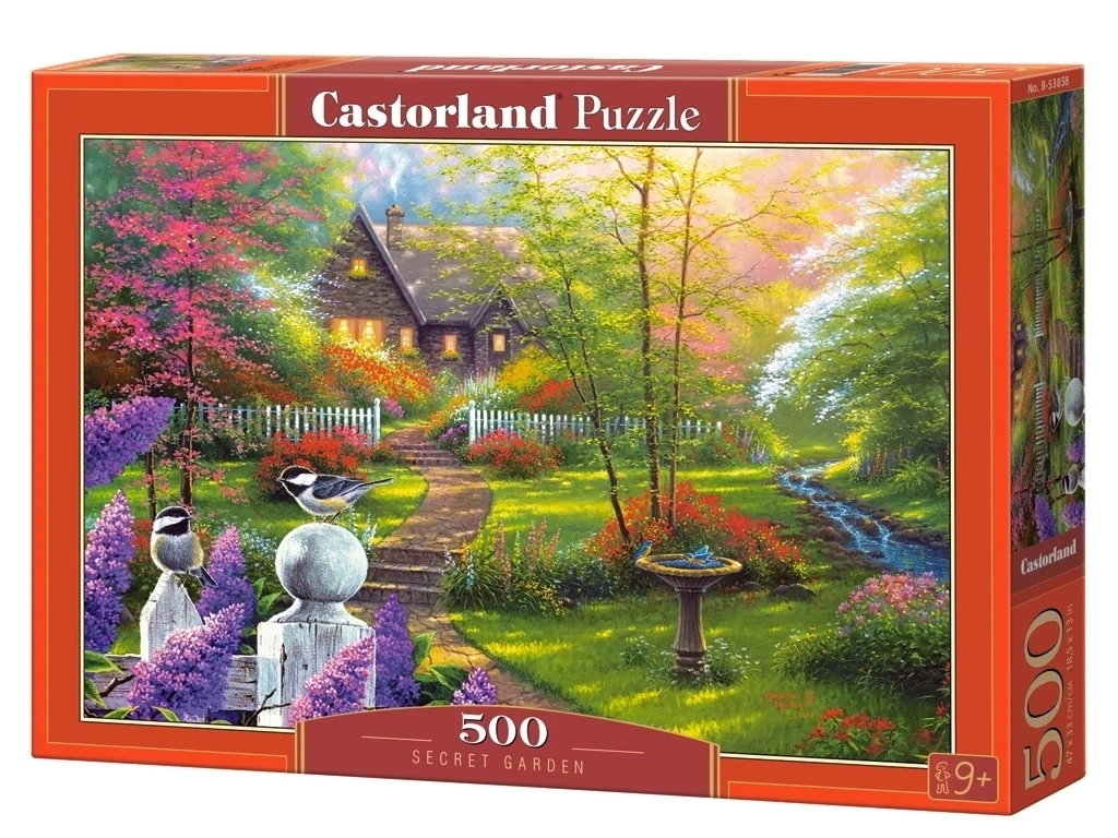 Пазлы Тайный сад, 500 элементов, Castorland