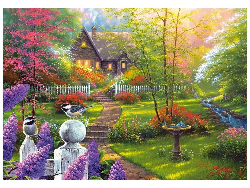 Пазлы Тайный сад, 500 элементов, Castorland